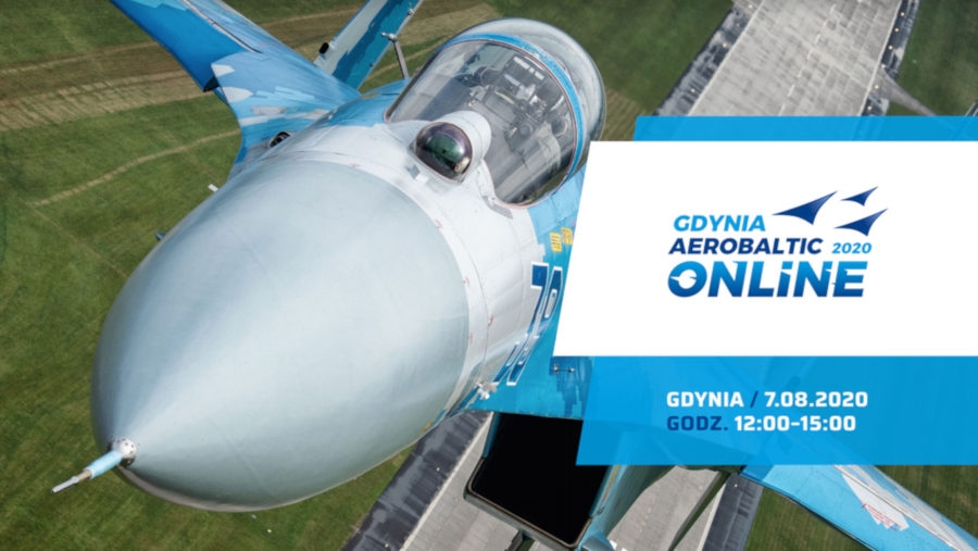 Gdynia Aerobaltic Online 7 sierpnia specjalnie dla pasjonatów pokazów lotniczych. - Grafika: Aeropact