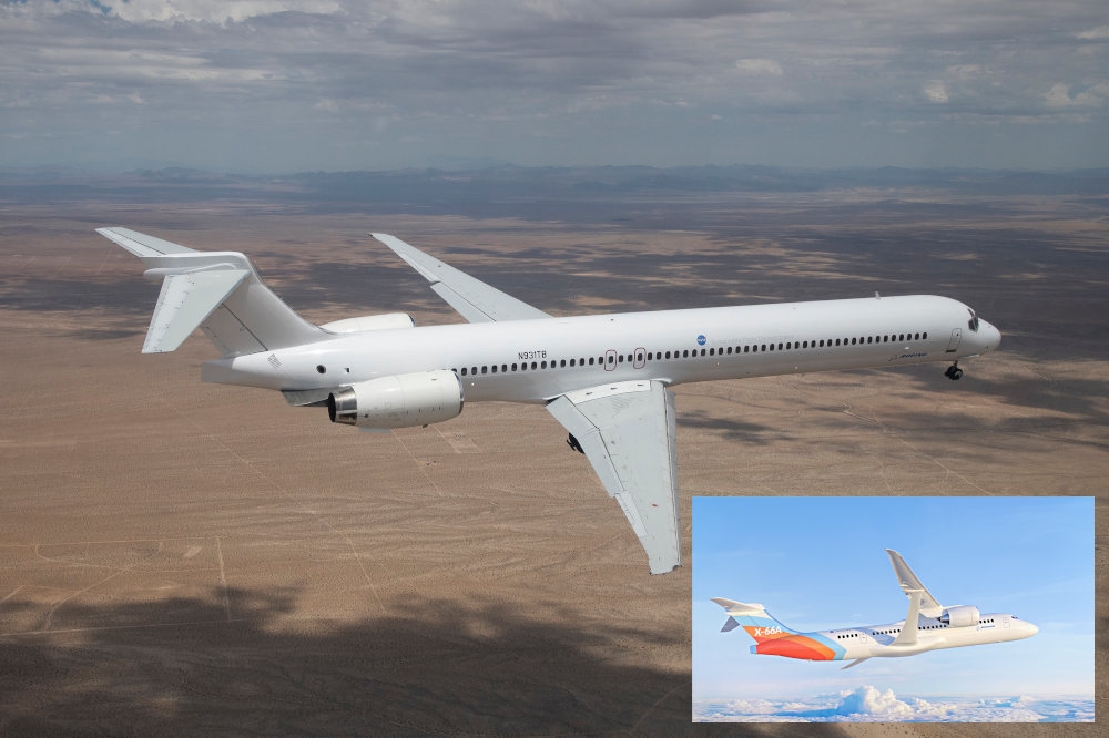 Jeszcze MD-90 ... w przyszłości X-66A - Foto: Boeing (Modyfikacja: Aviation24.pl)