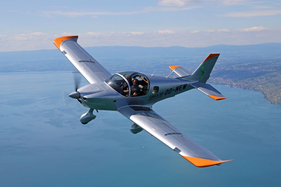Samolot Sonaca 200. - Foto: GB Aircraft / Sonaca Aircraft