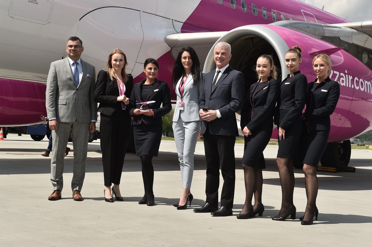 Otwarcie bazy Wizz Air w Kraków Airport. - Foto: Kraków Airport