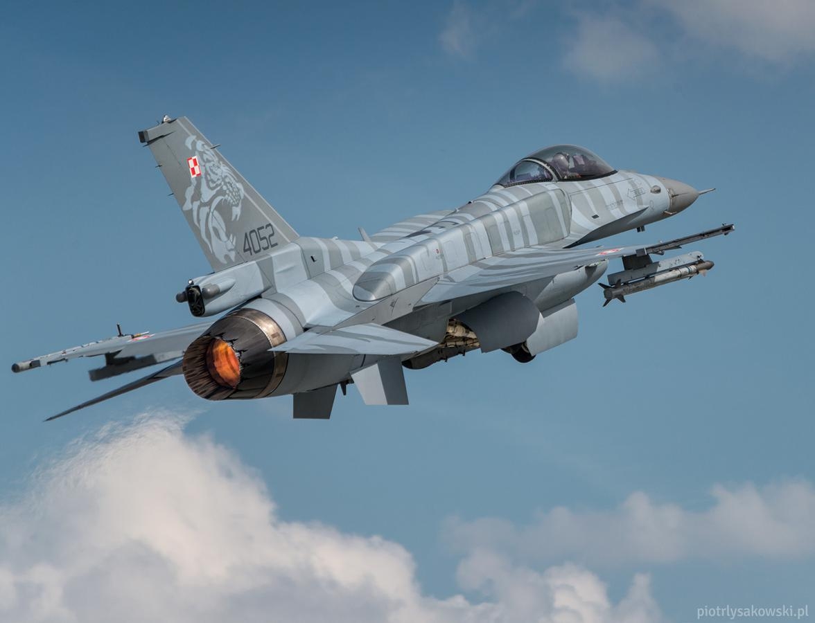 F-16 Tiger Demo Team - Foto: Piotr Łysakowski