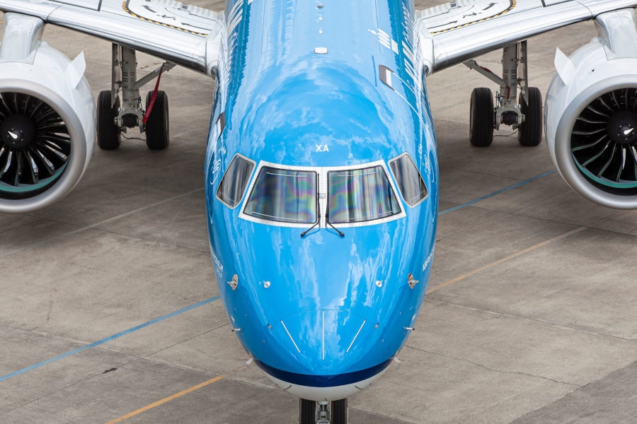 Embraer E195-E2 linii lotniczych KLM - Foto: KLM