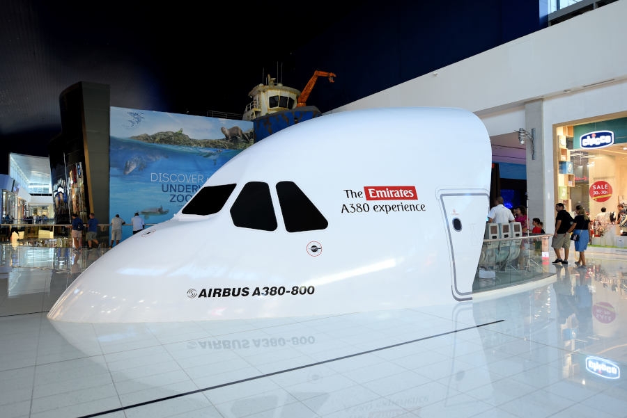 Symulator A380 Emirates - Foto: Emirates
