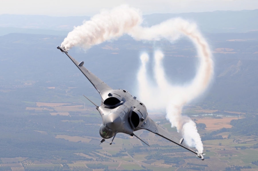 Myśliwiec Rafale / Zdjęcie ilustracyjne - Foto: Materiały prasowe Aerobaltic 2021
