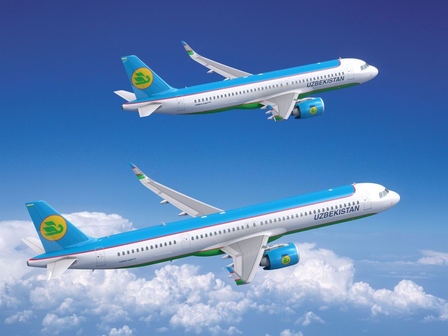 Uzbekistan Airways zamówiły 12samolotów z rodziny A320neo - Foto: Airbus