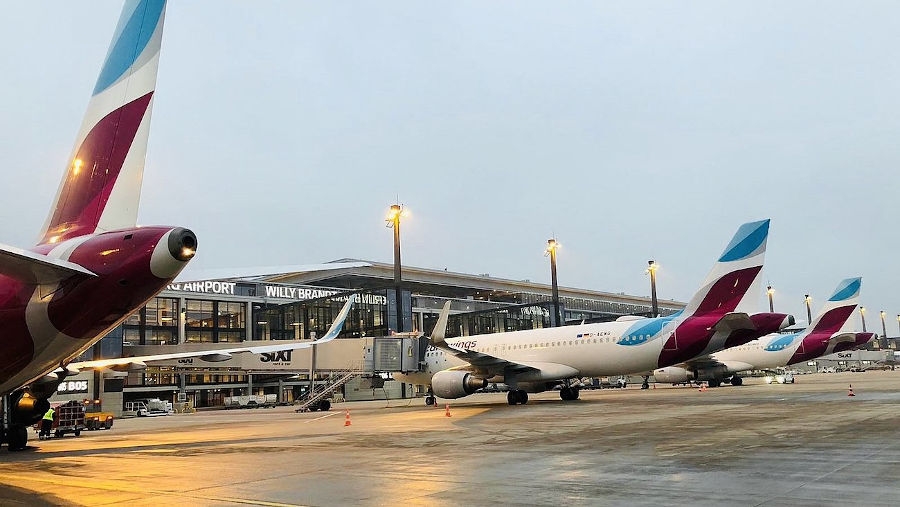 Eurowings otwierają nową bazę na lotnisku Berlin Brandenburg. - Foto: Eurowings