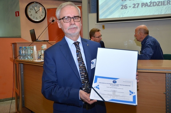 Zastępca Prezesa ds. Żeglugi Powietrznej, Tadeusz Grocholski.  - 
