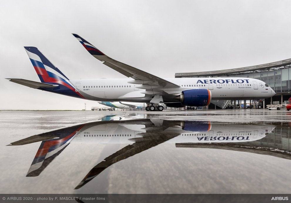 A350-900 Aerofłot - Foto: Airbus
