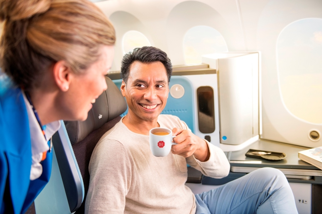 Nowa kawa na pokładzie samolotów linii KLM / Źródło KLM - 