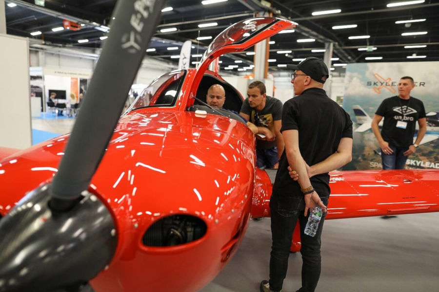 Targi Aviation Expo - poprzednia edycja. - Foto: Targi Kielce S.A.