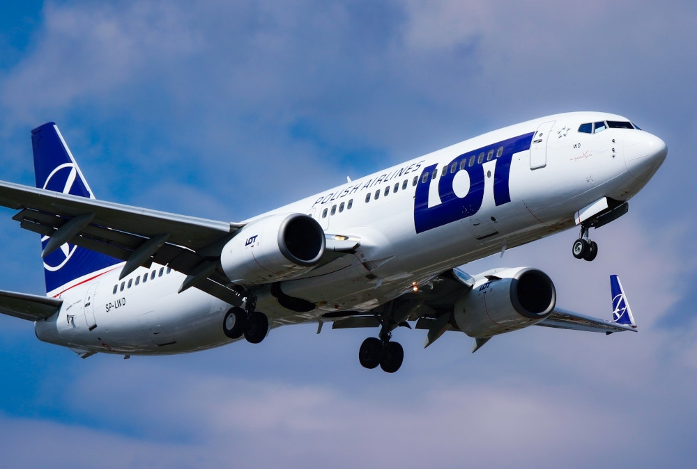 B737-800 / Zdjęcie ilustracyjne - Foto: Kamil Wrzosek / PLL LOT