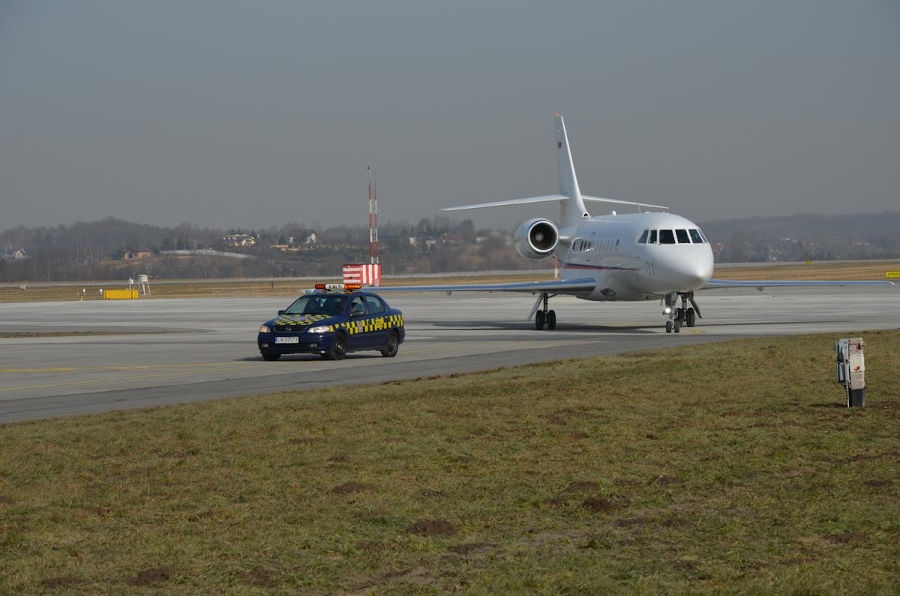 8 Baza Lotnictwa Transportowego zabezpieczała przylot Wicepremiera, Ministra Obrony Słowenii. - Foto: 8.BLTr