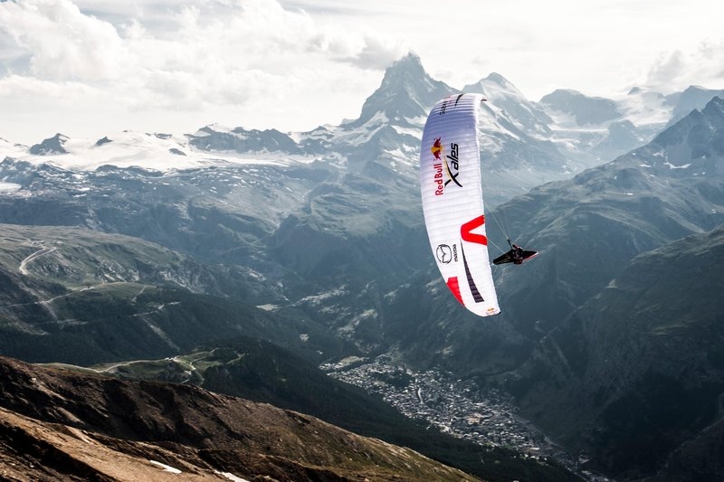 Uczestnicy Red Bull X-Alps w rejonie Zermatt © Felix Woelk/Red Bull Content Pool. - 