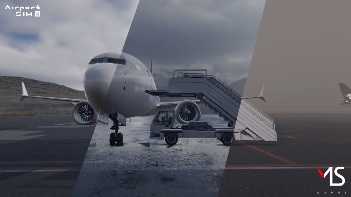 AIRPORTSIM  praca na wirtualnym lotnisku - Grafika: msgames.pl