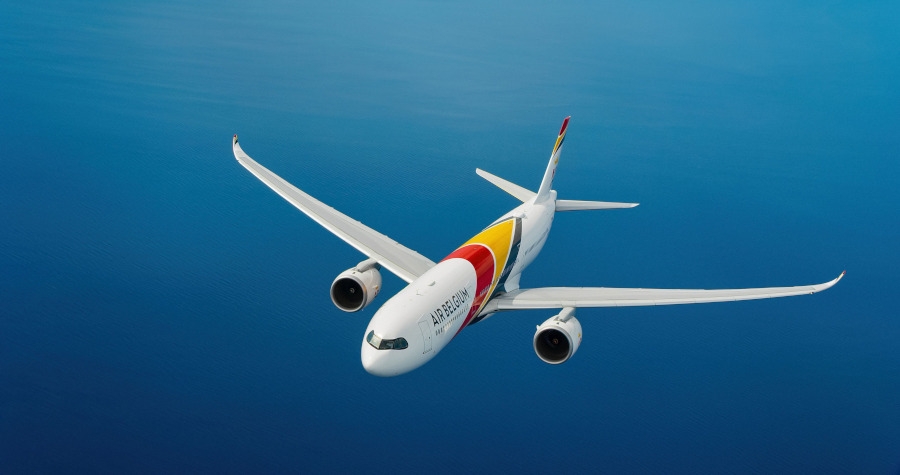 Linie Air Belgium odebrały swój pierwszy samolot A330neo. - Foto: Airbus