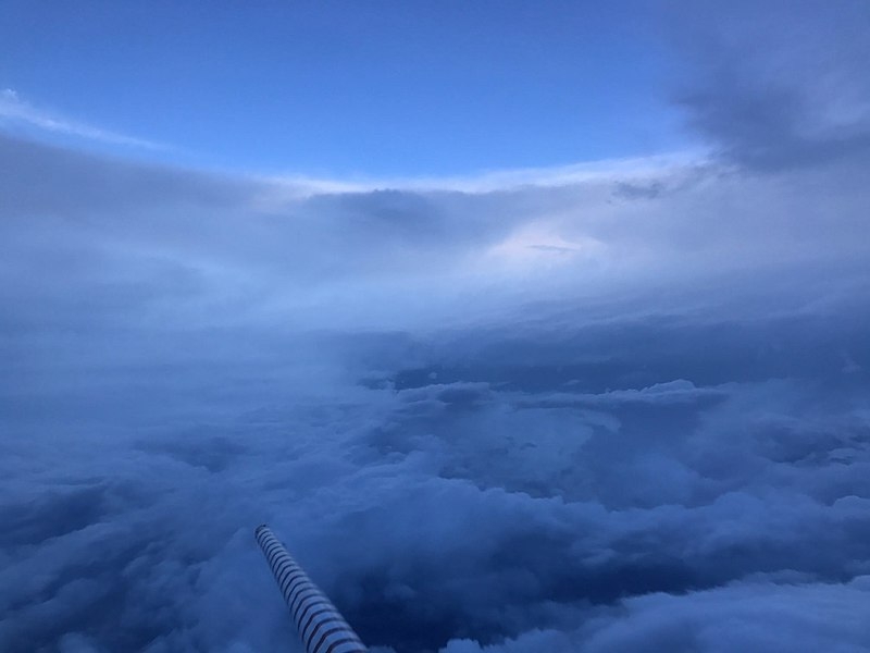 NOAA Łowcy Huraganów przelatują blisko huraganu Irma - 5 wrzesień 2017 / Źródło: Wikimedia Common / Public Domain Free Licence - 