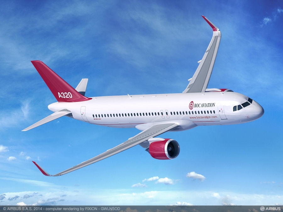 Airbus A320neo dla BOC Aviation Limited. - Foto: Airbus