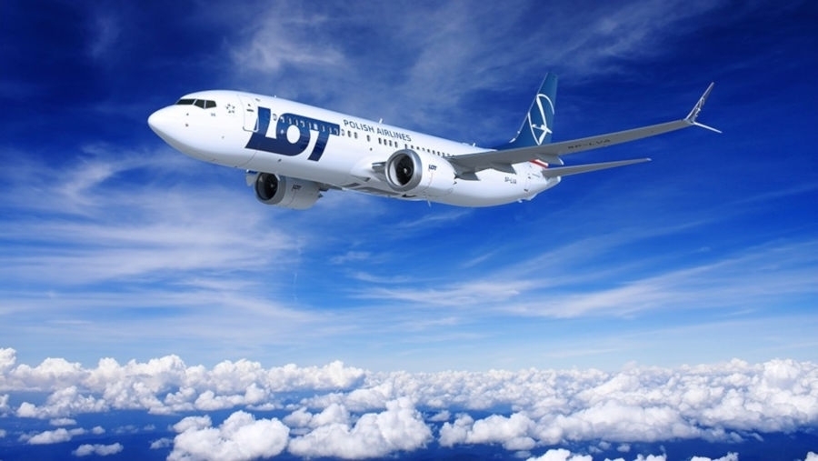 B737 MAX lini lotniczej PLL LOT - Foto: PLL LOT