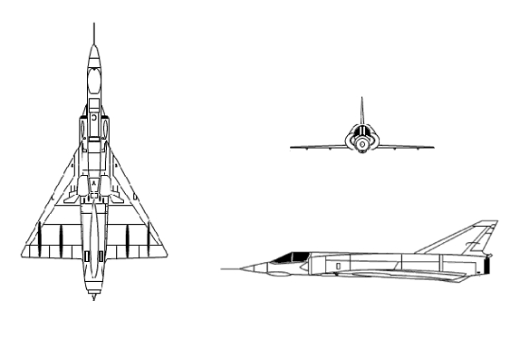 MIRAGE III/5 (DASSAULT-BREGUET) / Źródło - Wikimedia Common / Free Licence / No Licence - 