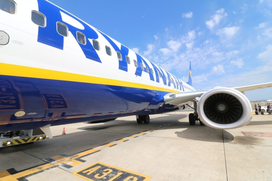 B737 linii Ryanair / Zdjęcie ilustracyjne - Foto: Pixabay License
