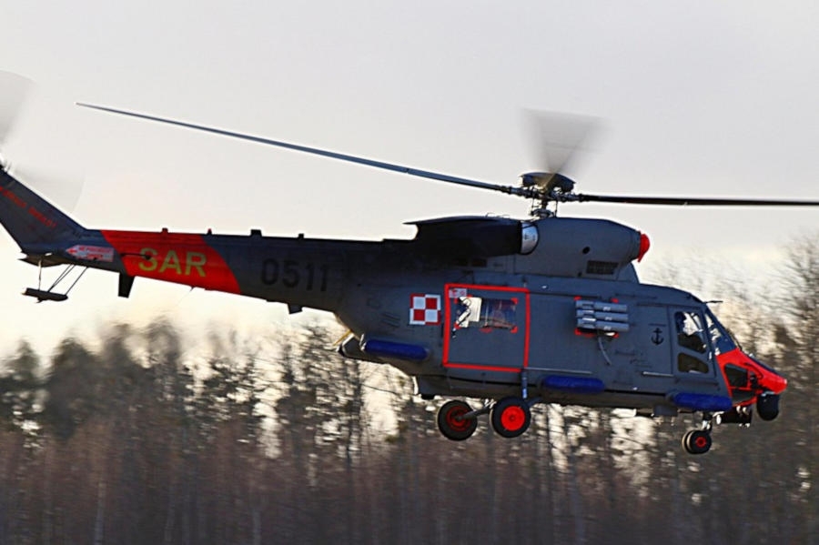 Zdjęcie ilustracyjne / Śmigłowiec Anakonda z 43.BLM - Foto: BLMW