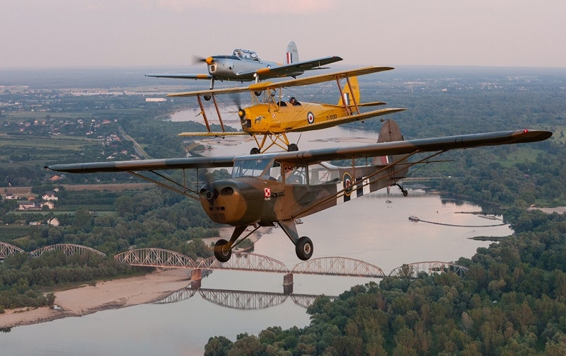 Już w czerwcu Jacek Mainka zawita na Świdnik Air Festival. Przywiezie ze sobą trzy unikalne statki powietrzne. - Foto: Latajacemuzeum.pl
