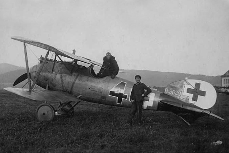 Albatros D.Va należący do Jagdstaffel 31. - 