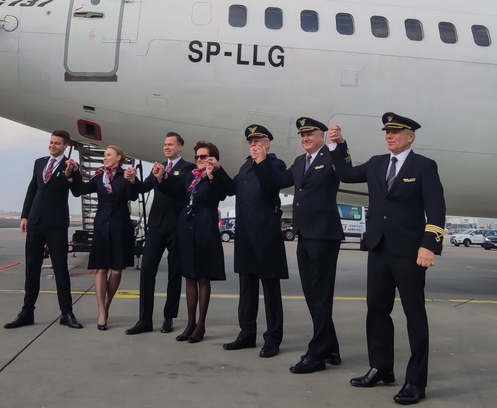 Ostatnie zdjęcia przy B737-400 SP-LLG - Foto: Anna Kucharz / Aviation24.pl