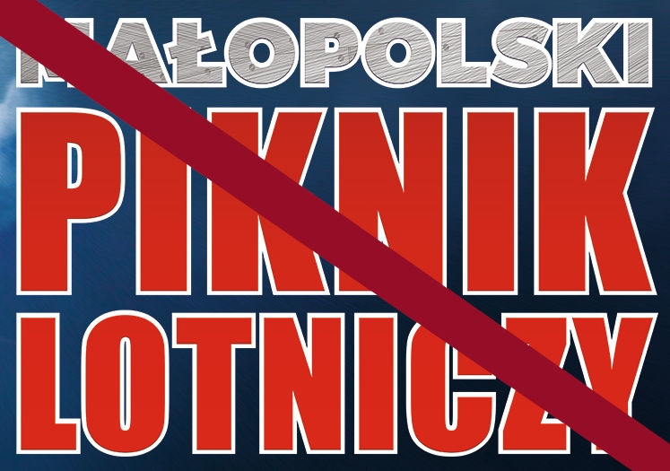 Niestety to kolejna lotnicza impreza odwołana w tym roku. - Grafika: Na podstawie grafiki Muzeum Lotnictwa Polskiego