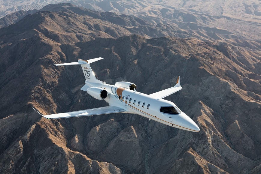 Learjet 75 Liberty dla LPR. - Foto: LPR / LearjetPR