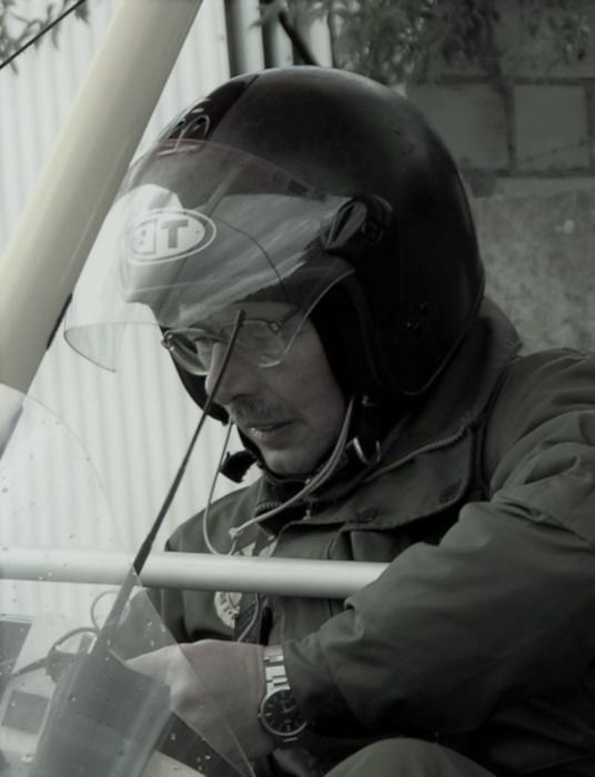 Pilot Roman Wawrzyniak - Foto: Aeroklub Poznański