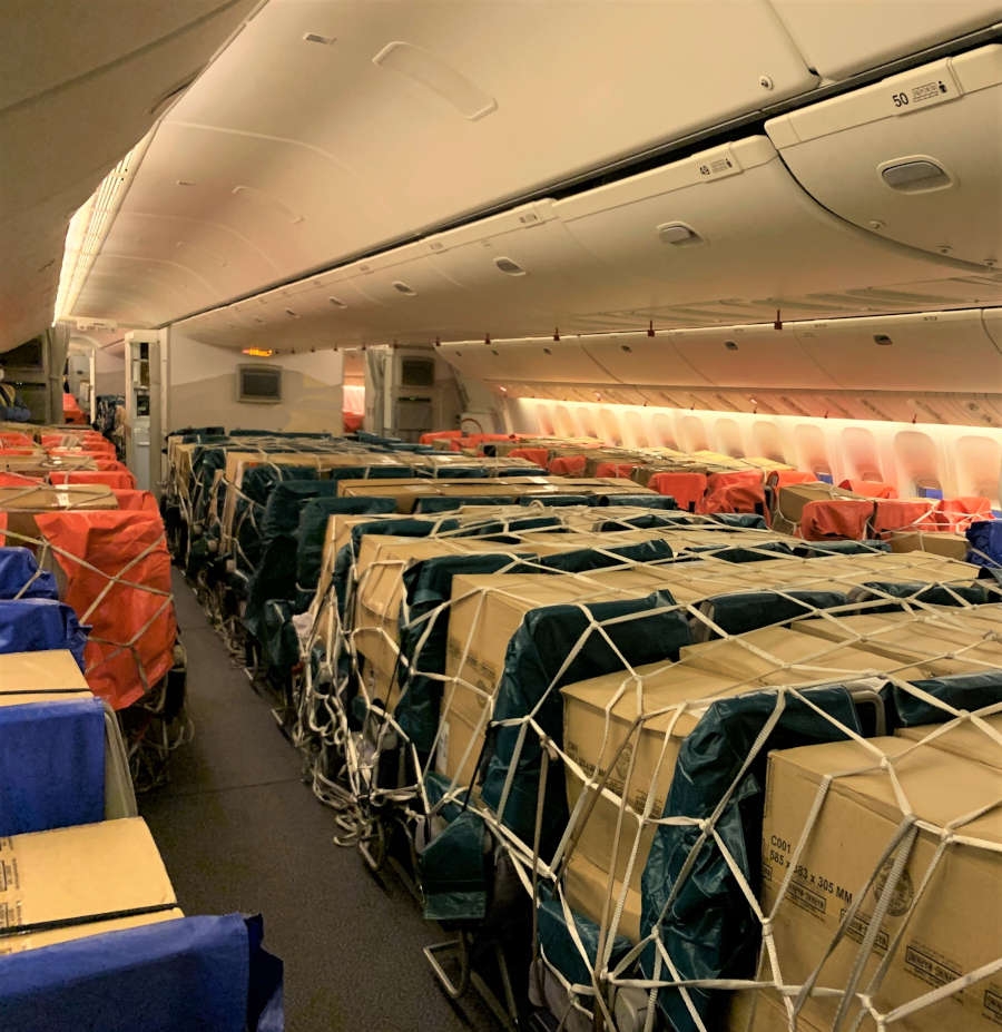 Rok przewozów Emirates SkyCargo na pokładach samolotów pasażerskich. - Foto: Emirates