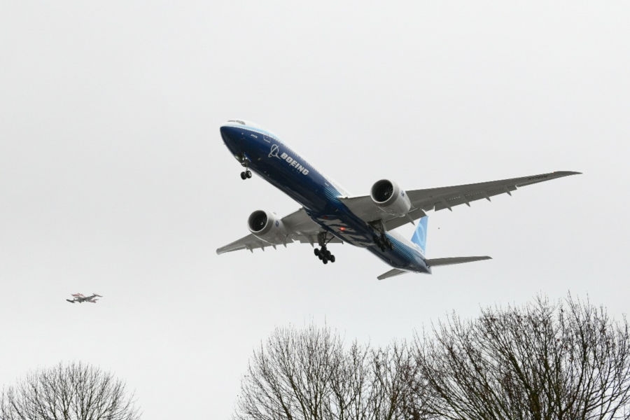 Boeing 777X wykonuje swój pierwszy lot testowy - Foto: Boeing