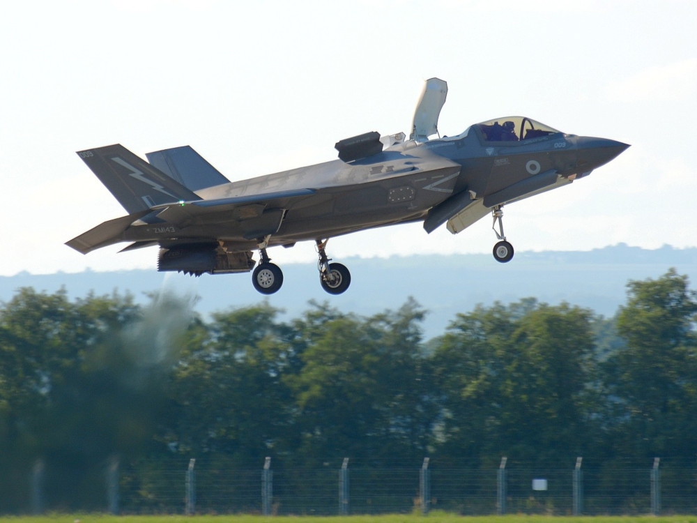 F-35B Brytyjskich Królewskich Sił Powietrznych - Foto: Materiały prasowe Organizatorów