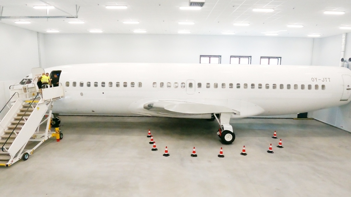 Symulator na bazie samolotu Boeing 737-700 NG dla Straży Granicznej - Foto: Straż Graniczna