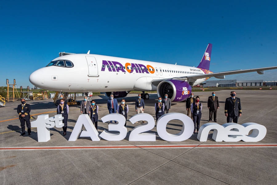 Linie Air Cairo otrzymały swojego pierwszego Airbusa A320neo. - Foto: Airbus