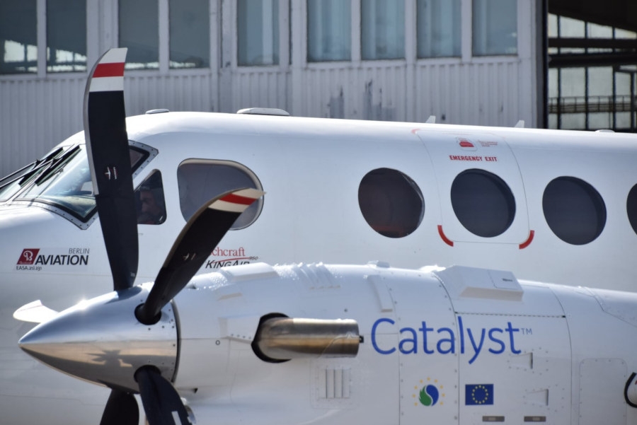 Silnik turbośmigłowy Catalyst wykonał pierwszy lot. - Foto: EDC