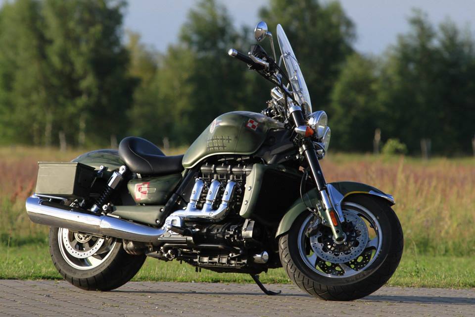 motocykl triumph dywizjon 303