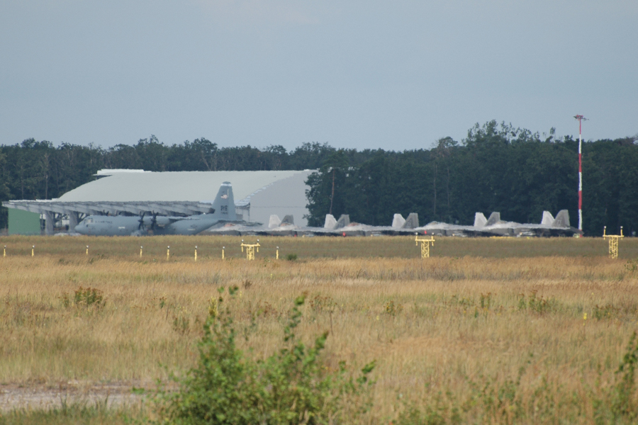 raptor f-22 pokazy w radomiu 2018