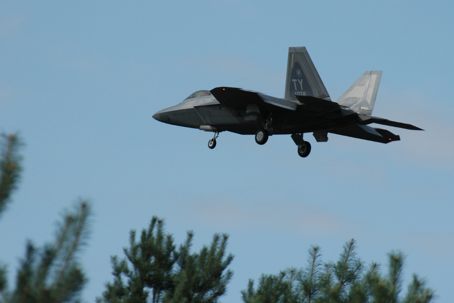 raptor f-22 pokazy w radomiu 2018